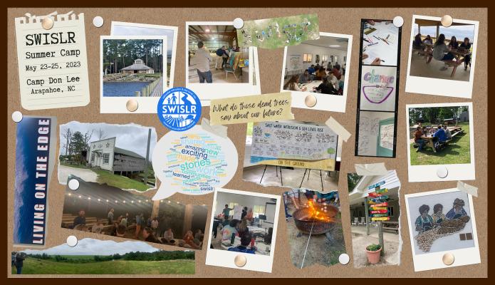 Collage of SWISLR Summer camp activities